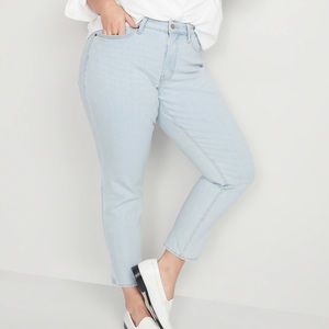 Old Navy Curvy High-Waisted OG Straight Ankle Jeans Size 18